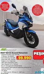 VOLTA REVOLT RSX7 150 CC BENZİNLİ MOTOSİKLET fiyat ve kampanya bilgisi